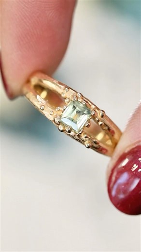 Thetis Island Treasure | Sapphire Ring by Emma Glover Design