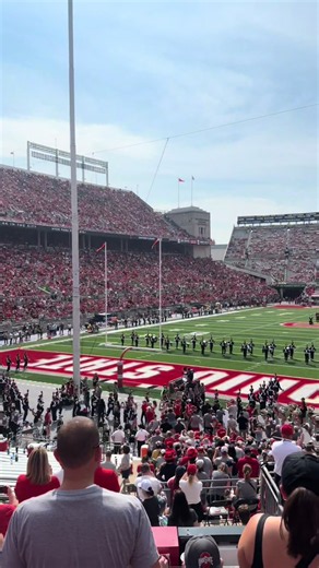 Ohio State Marching band reaction 2026 Kent State college football matchup #collegefootball #marchingband #ohiostate #osugame #ohiostatefootball game.