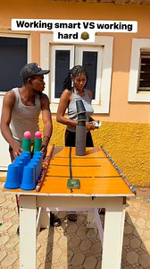Working smart VS working hard 😂 #foryouシ #fyp #fb #challenge #recommendation #reels #video #US #game #smart | Officialdiamond Tv
