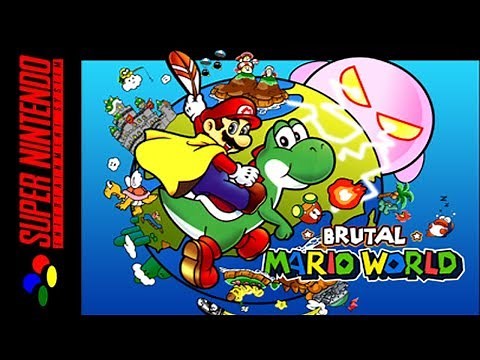 [Longplay] SNES - Brutal Mario World [Hack] [All Exits] (4K, 60FPS)