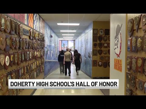 Doherty High School's Hall of Honor in Colorado Springs
