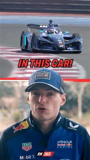 Max In A Formule E Car? 👀 #FormulaE #F1 #Formula1 #MaxVerstappen #Gen4