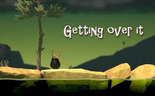 【Getting over it】据说此游戏逼疯了一大票up主