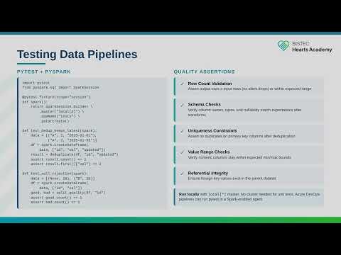 BISTEC Hearts Academy | Data Engineer Track | Month 5 | Python for Data Engineering