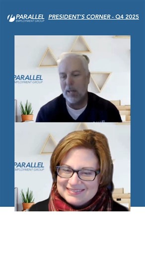 Join Kirk and our Education Division team for the 11th President’s Corner! Kirk and the team discuss the "Parallel Advantage," the future of the Education Division, what motivates them during the school year, and much more! Tune in and listen to their conversation on our YouTube channel @ parallelemployment and Spotify! | Parallel Employment Group