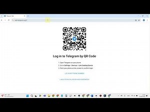 How to Login Telegram Web With QR Code On Laptop