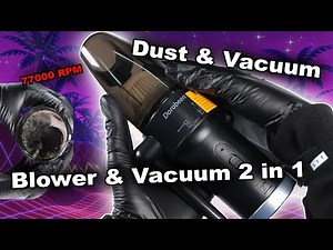DOROBEEN 2 in 1 Compressed Air Duster & Vacuum Unboxing - Best Canned Air Alternative 77000RPM!