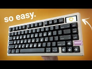 Best custom keyboard for beginners... (Meletrix ZOOM75 TIGA Review + How to build)