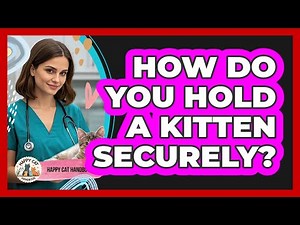 How Do You Hold A Kitten Securely?