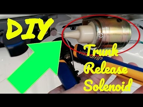 How to Install a Trunk Release Solenoid