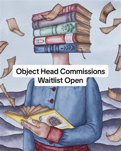 Object-Head Commissions Waitlist Now Open!