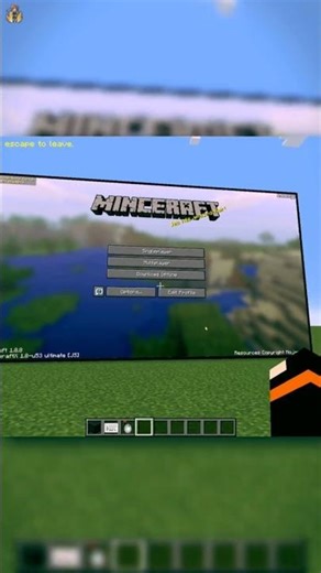Minecraft INSIDE Minecraft? 🤯 #WebDisplayMod #MinecraftHacks #Shorts