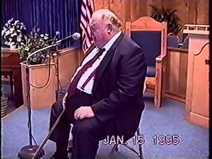 Evangelist Billy Kelly - Mishandling Things of GOD (15.01.1995)