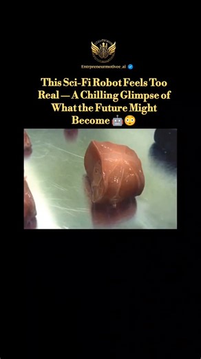 Business | Technology | Al on Instagram: "It looks like a horror movie prop — but it’s actually a film experiment exploring the future of modular robotics 😳🤖 This creation, known as Oscar, isn’t a real humanoid robot. It was designed for a sci-fi project imagining machines built as living modules instead of single solid units. Each segment acts like an “organ,” able to attach, detach, and reorganize itself. From a central brain-like core to outer modules that mimic muscles and limbs, the syste