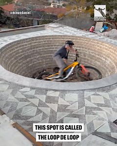 36K views · 146 reactions | This bike loop-de-loop is located in Oaxaca, Mexico!  | GreatestHighlights | Facebook