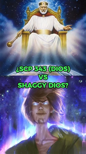 WHO WOULD WIN IN A FIGHT BETWEEN SCP-343 (GOD) VS SHAGGY GOD? #shorts