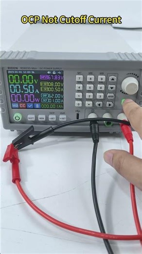OCP is not low current cutoff value, it is over current protection value