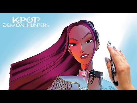 How to draw Mira from K-Pop Demon Hunters - Step by Step