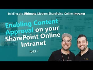 Enabling Content Approval on your SharePoint Online Intranet