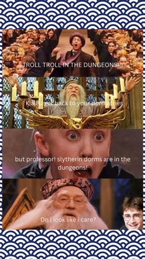Dumbledore's Most Savage Hogwarts Safety Plan | Troll in the Dungeons Meme 😂#shorts#funny#memes✨️🤣