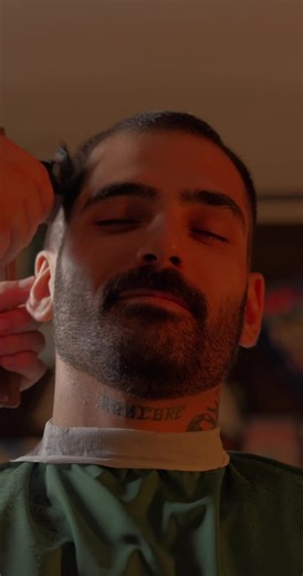 Relaxing ASMR Haircut Experience in Rome