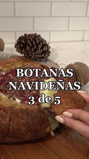 Brie Horneado - Deliciosas Botanas Navideñas