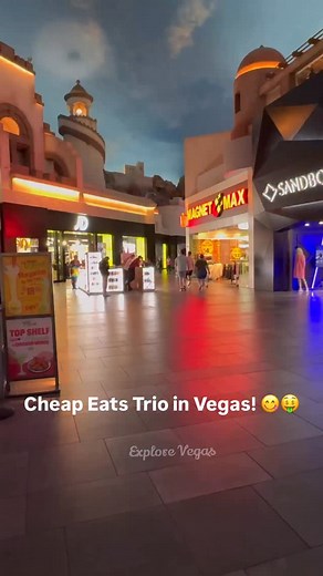 The trio of cheap eat deals in Las Vegas! 😋🤑 | Explore Vegas
