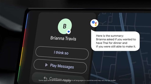 Google adds AI-powered features to Android Auto - message summaries; action and reply suggestions - paultan.org
