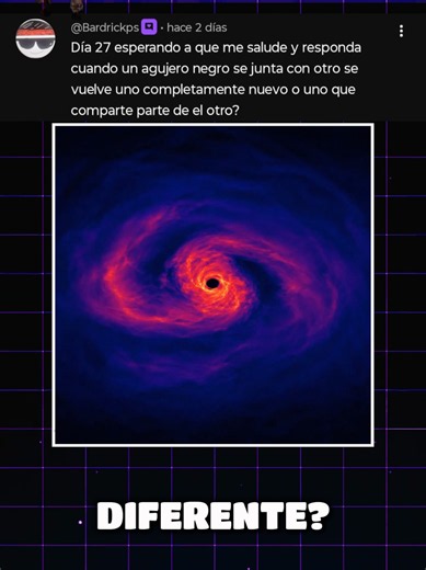Cómo nace un monstruo cósmico: fusión de agujeros negros