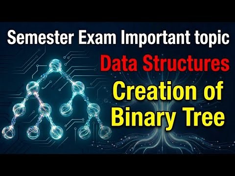 Binary Tree Creation from Preorder and Inorder Traversal | Step by Step