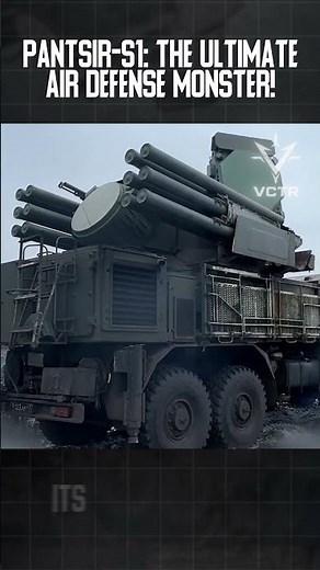 The Most Versatile Air Defense: Pantsir-S1!⚡️