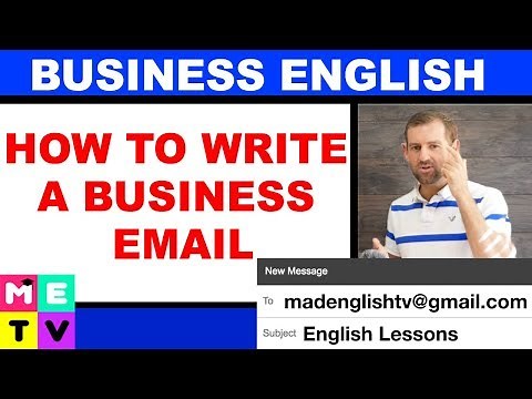 How to write a Business Email