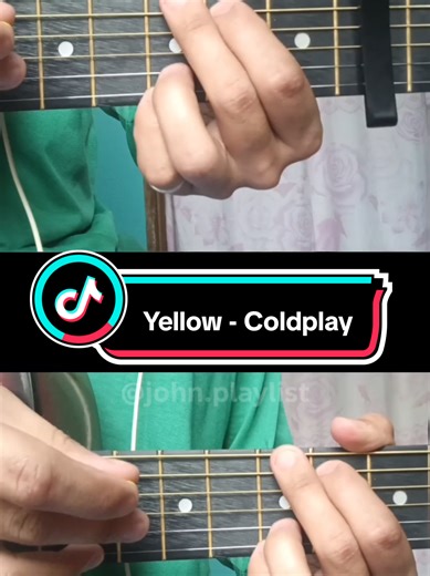 Yellow - Coldplay Guitar Tutorial for Beginners