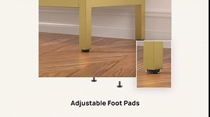 Evajoy Console Table, 35" Entryway Table with 3 Tiers, Foyer Tables, Open Glass Sofa Table for Living Room, Foyer, Entryway, Bedroom, Hallway, Golden