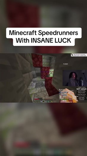 Minecraft Speedrunners With INSANE LUCK