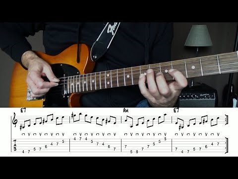 Arpeggio's in Am / Chord Tones Tutorial