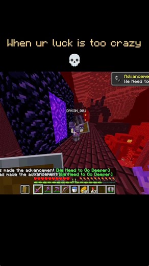 broken luck #trending #minecraft #epikfoxy #viral