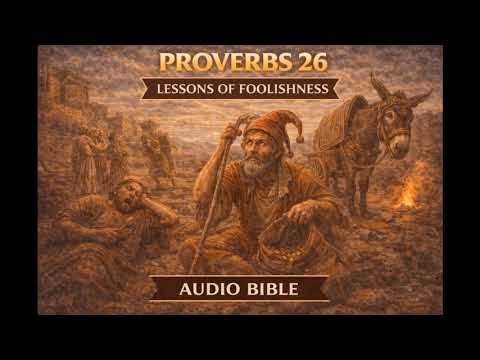 Proverbs 26 | The Folly of Fools and the Wisdom of Discernment | Audio Bible Reading