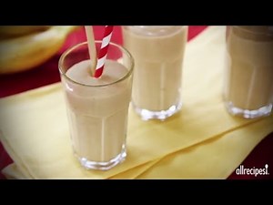 How to Make a Peanut Butter Banana Smoothie | Smoothie Recipes | Allrecipes.com