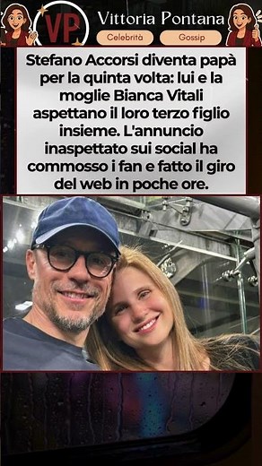 Stefano Accorsi papà per la quinta volta: l'annuncio che ha commosso tutti