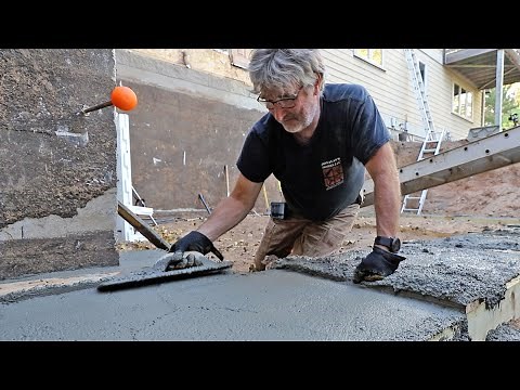 Forming and Pouring Concrete Footings | Home Renovation & Addition Part 4