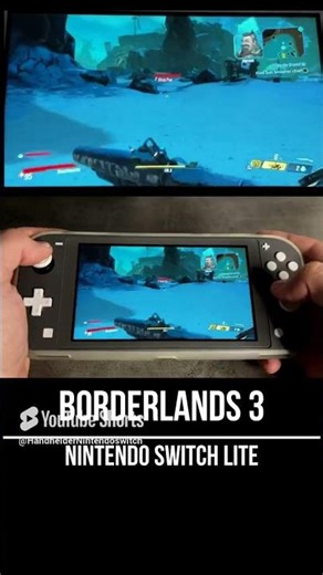 Borderlands 3 Nintendo Switch Lite Gameplay - FPS Monitor