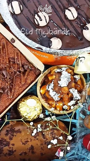 1K views · 2.3K reactions | Indulge in Eid sweetness with our delectable dessert platters! Each platter is a delightful combination of flavors and treats, perfect for sharing and celebrating the joyous occasion of Eid. Order now and make your Eid celebrations extra special with our mouthwatering desserts! ✨ #EidSweetness #DelightfulPlatters #CelebrateWithSweets" | Sacha's Cakes | Facebook