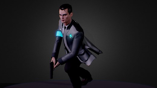 CONNOR RK800 - Download Free 3D model by gerdanvirrey