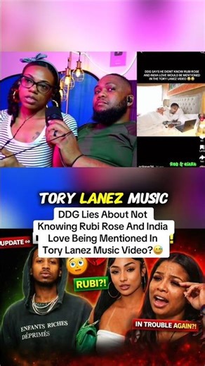 DDG speaks on Rubi Rose & India situation 👀 #shortsvideo