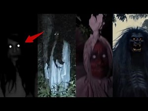 7 SCARIEST KUNTILANAK AND POCONG APPARENTS BLOCKING THE ROAD | SCARY AND CLEAREST GHOST APPARENTS