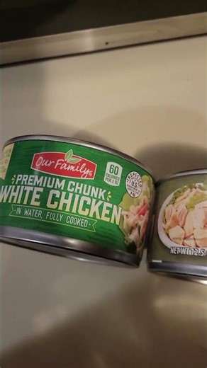 Cheap vs Name Brand Canned Chicken… This Wasn’t Even Close 😳🍗