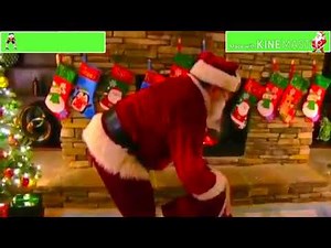 Jeffy vs. Santa with healthbars