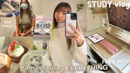 [英字|mikayla mags]让生活变得更浪漫｜学习vlog｜购书分享｜子宫颈抹片检查