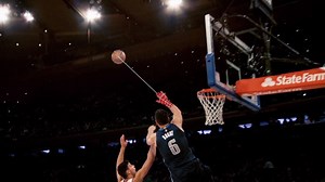 Andrew Bogut sticks the alley-oop! #NBAMotion (Music by marshmello) | NBA